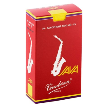 Vandoren - stroik do saksofonu altowego JAVA Red twardość 3,0 - zestaw 10 szt.